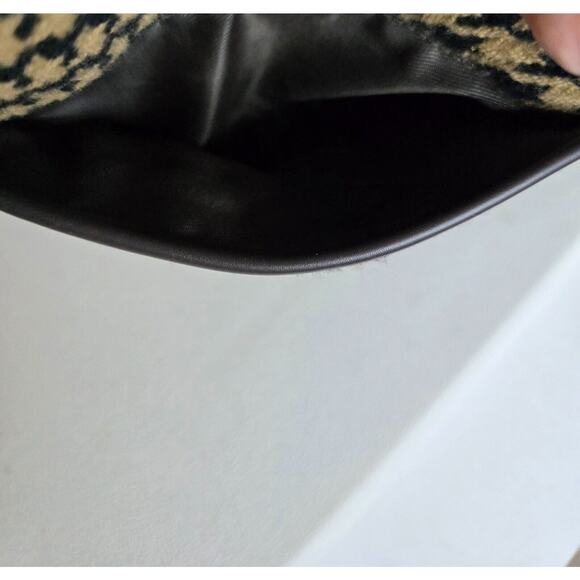 Lauren Ralph Lauren Vintage Wool Houndstooth Tote - Picture 11 of 12